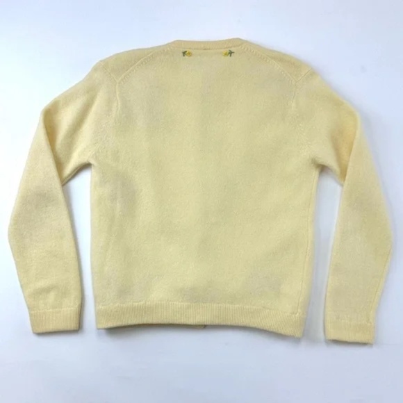 Floral Yellow Sweater - Picture 6 of 7